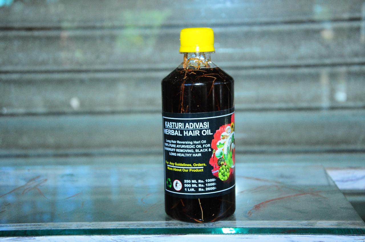 KARNATAKA HAKKI PIKKI NEELAMBARI HERBAL HAIR OIL