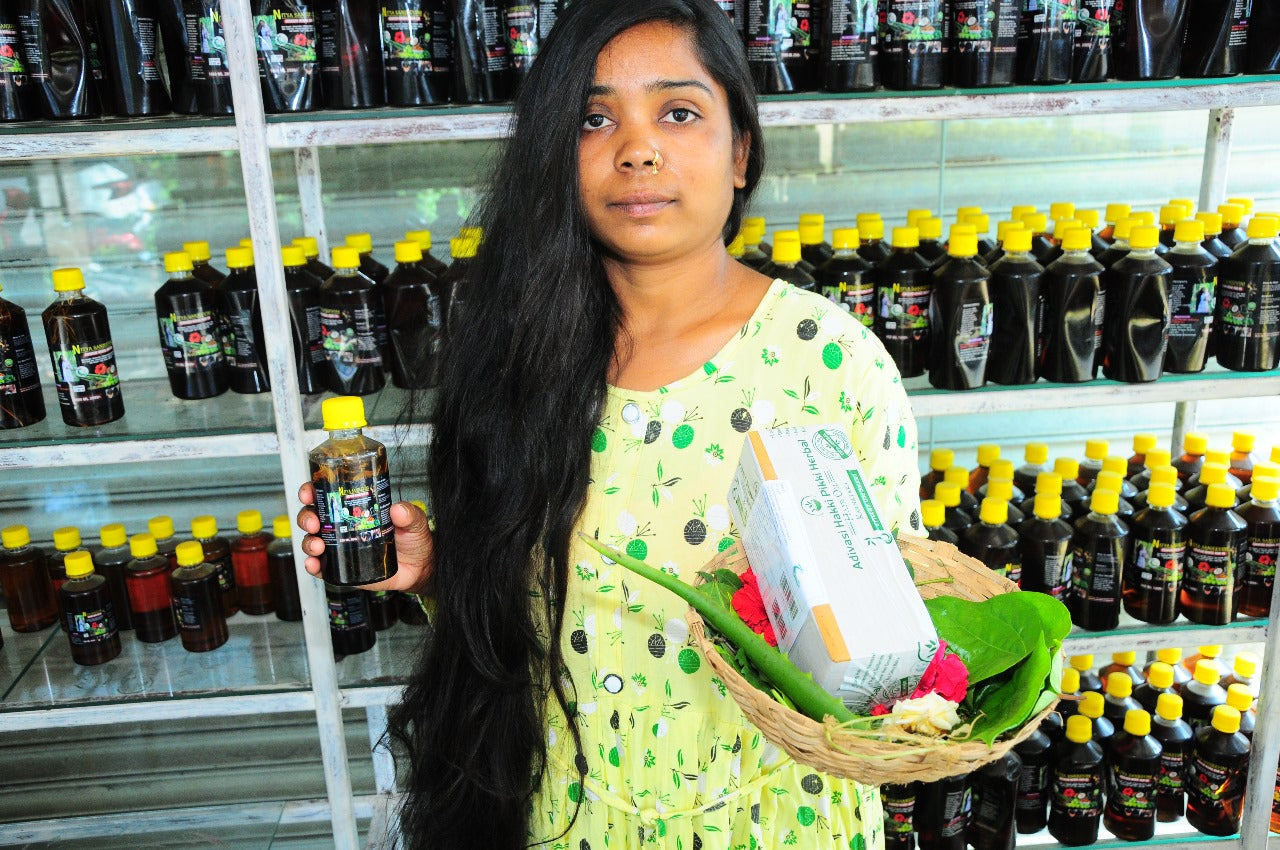 KARNATAKA HAKKI PIKKI NEELAMBARI HERBAL HAIR OIL